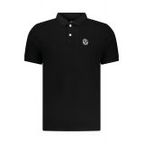 NORTH SAILS Ανδρική Κοντομάνικη Μπλούζα Polo Μαύρη 995000000_NE0999