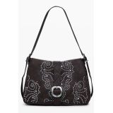 DESIGUAL γυναικεία καφέ τσάντα Poker Face Posadas 25WAXP34