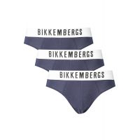 BIKKEMBERGS Ανδρικά Σλιπ 3 Pack  Μπλε BKK1USP10TR