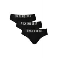 BIKKEMBERGS Ανδρικά Slip 3 Pack Μαύρο BKK1USP10TR