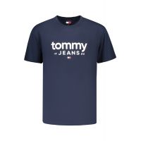 TOMMY HILFIGER Ανδρικό Κοντομάνικο T-Shirt Μπλε, DM0DM23376