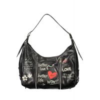 DESIGUAL Γυναικεία Μαύρη Maxi Τσάντα WOW HEAVEN 26WAXPA3