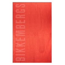 BIKKEMBERGS Πετσέτα Θαλάσσης Κόκκινη 90 x 168 cm, BKK26MTW02F