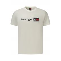 TOMMY HILFIGER Ανδρικό Κοντομάνικο T-Shirt Λευκό, DM0DM23406