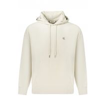 CALVIN KLEIN Ανδρική Μπλούζα Φούτερ με Κουκούλα Μπεζ  LV04RC278G