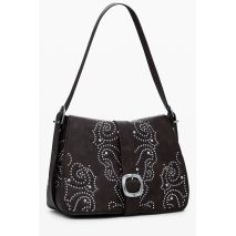 DESIGUAL γυναικεία καφέ τσάντα Poker Face Posadas 25WAXP34