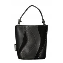 DESIGUAL Γυναικεία Μαύρη Τσάντα Kahlo Cubo Micro 26WAXP87