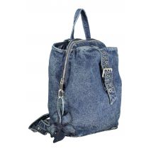 DESIGUAL γυναικείο mini σακίδιο πλάτης μπλε 26SAKD03