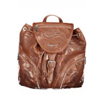 DESIGUAL Γυναικείο Καφέ Σακίδιο Πλάτης 26WAKP26
