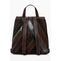 DESIGUAL Γυναικείο Καφέ Σακίδιο Πλάτης Fibonacci Hampton Mini 25WAKP26