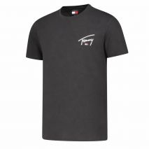 TOMMY HILFIGER Ανδρικό Κοντομάνικο T-Shirt Μαύρο DM0DM23550