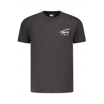 TOMMY HILFIGER Ανδρικό Κοντομάνικο T-Shirt Μαύρο DM0DM23550