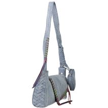DESIGUAL Γυναικεία Τσάντα Ώμου Torio Altadena Denim Γαλάζια 26SAXD32