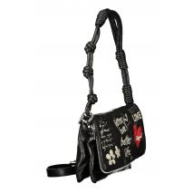 DESIGUAL γυναικεία μαύρη τσάντα WOW MURANO 26WAXP39
