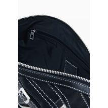 DESIGUAL Γυναικεία Μαύρη Τσάντα Ώμου Fibonacci Munster 2.0 25WAKP73