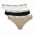 CALVIN KLEIN Γυναικεία Σλιπ Μπικίνι 3 Τεμαχίων LV00QD5207_NE3RN – Μαύρο, Λευκό και Μοτίβο