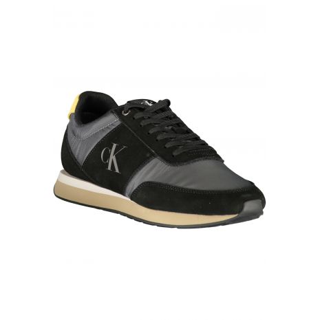 CALVIN KLEIN Ανδρικά μαύρα sneakers HM0HM02212