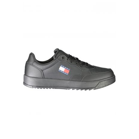 TOMMY HILFIGER Ανδρικά Μαύρα Sneakers EM0EM01397