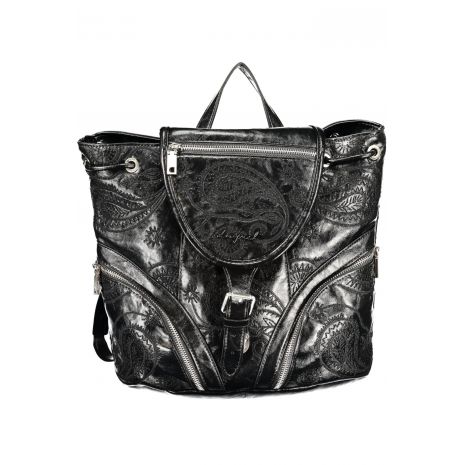 DESIGUAL Γυναικείο Mini Σακίδιο Πλάτης Μαύρο Siroco Tula 26WAKP06