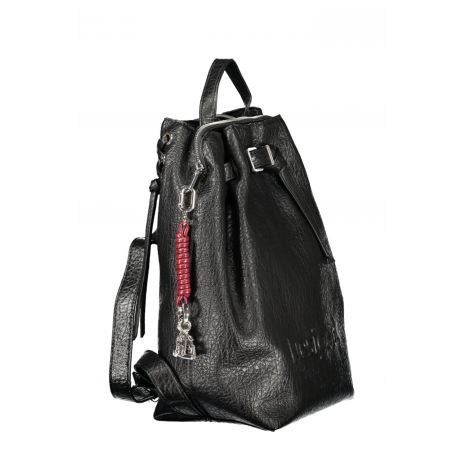 DESIGUAL Γυναικείο Μαύρο Σακίδιο Πλάτης Luena 26WAKP05