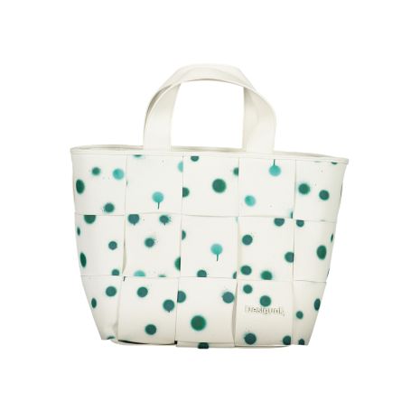 DESIGUAL Γυναικεία Τσάντα Λευκή 24SAXP60