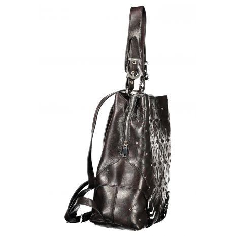 DESIGUAL γυναικείο μαύρο σακίδιο πλάτης Coriolis Sumy Straight 26WAKP20