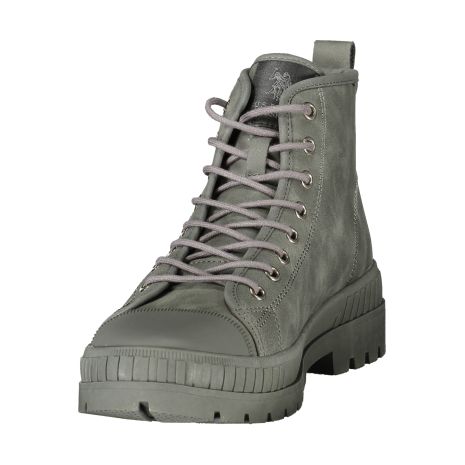 U.S. POLO ASSN. Ανδρικά Μποτάκια με Κορδόνια Γκρι LEGEND001MGU1