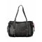 DESIGUAL Γυναικεία Μαύρη Τσάντα Lanuza Half Logo 26WAXP06